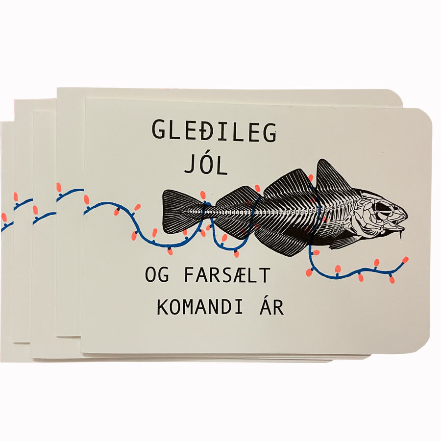 Jólakort 5 stk.